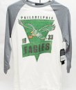 Philadelphia Eagles Throwback Raglan by Junk Food