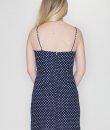 Navy Polka Dot Cami Dress by She and Sky