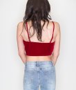 Velvet Halter Top by Bear Dance