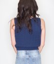 Cropped Sweater Vest by Double Zero