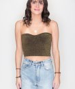 Lurex Crop Top by HYFVE