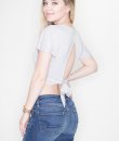 Butterfly Wrap Top by Double Zero