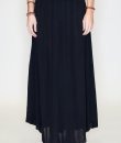 Smocked Waist Maxi Skirt by La Miel