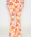 Hibiscus Floral Print Pants by Bear Dance