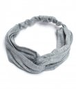 Grey Knot Headband by Ellas