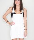 Twill Overall Romper by HYFVE