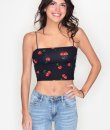 Cherry Crop Top by Bear Dance