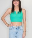 Ribbed Crop Top by Timing