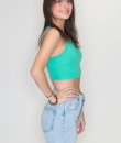 Ribbed Crop Top by Timing