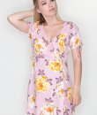 Floral Button Down Dress by Blue Blush