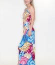 Tie Dye Wrap Maxi Dress by Bear Dance