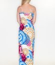 Tie Dye Wrap Maxi Dress by Bear Dance