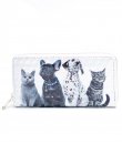 Puppy And Kitten 3D Wallet by Love of Fashion