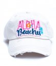 Aloha Beaches Baseball Cap by Kbethos
