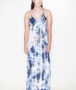 Tie Dye Empire Maxi Dress by Cozy Casual