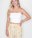 Ribbed Crop Top by Bear Dance
