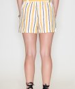 Striped High Waisted Shorts by Love Tree
