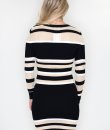 Striped Boydcon Sweater Dress by Timing