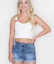 Ribbed Ring Crop Top by Timing