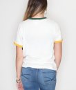 Green Bay Packers Retro Ringer Tee by Junk Food