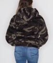 Camouflage  Sherpa Hoodie by Love Tree