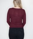 Button Henley Top by La Miel