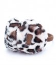 Beige Leopard Print Earmuffs
