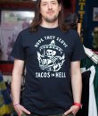 Tacos In Hell Tee by Pyknic