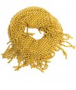Mustard Two Tone Tube Scarf by Life Is Beautiful