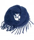 Navy Two Tone Tube Scarf by Life Is Beautiful