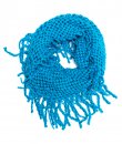 Turquoise Two Tone Tube Scarf by Life Is Beautiful