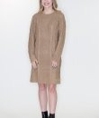 Cable Knit Sweater Dress by Cozy Casual