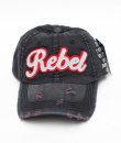 Rebel Vintage Baseball Cap by Kbethos