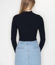 Ribbed Cutout Bodysuit by Emory Park