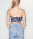 Navy Paisley Bandana Top by Bear Dance