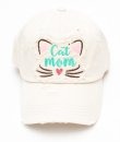 Stone Cat Mom Cap by Kbethos