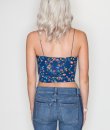 Floral Ring Crop Top by Timing