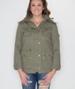 Anorak Drawstring Jacket by Cielo Jeans