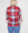 Red And Navy Plaid Button Down by Passport