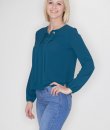 Lace Up Grommet Top by Timing