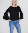 Bell Sleeve Blouse by Timing