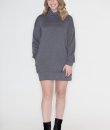 Cowl Neck Sweatshirt Dress by Cherish