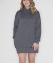 Cowl Neck Sweatshirt Dress by Cherish