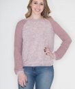 Fluff Raglan Top by Cherish