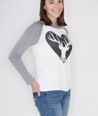 Reindeer Love Raglan Tee by Triumph