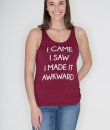 Made It Awkward Tank by Bear Dance