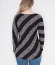 Diagonal Striped Top by Cherish