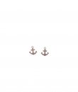 Silver Anchor Earrings by Must Have