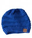 Royal Blue Knit Beanie by C.C.