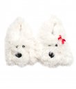 Shaggy Dog Slippers by Do Everything In Love